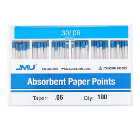 JMU #30 Absorbent Paper Points, .06 Taper, Color-