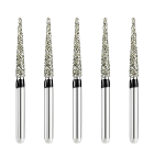 JMU FG #859-018SC Super Coarse Needle Diamond Bur