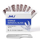 JMU #10R Stainless Steel Surgical Blade, Sterile,