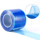 JMU Barrier Film Perforated Sheets, 4"x6" Blue, 1
