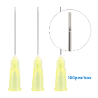 JMU 27 ga Bendable Irrigation Needle Tips, Yellow