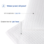 JMU 10"x 13" Tissue/Poly Disposable Headrest Cove