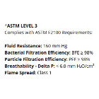 maxill Plus ASTM Level 3 4-Ply Earloop Face Masks