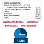 mycolio 6" x 7" Cleaner/Disinfectant Wipes Refill