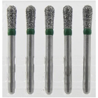 Osung FG EX-21 Pear Shape multi-use diamond burs,