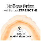 Rodin TruModel 3D Printer Resin, Gray, 1kg Bottle