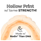 Rodin TruModel 3D Printer Resin, Sand, 1kg Bottle