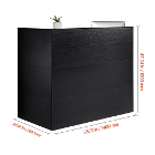 Vevor MDF Reception Desk, 1 Drawer and Storage Ca