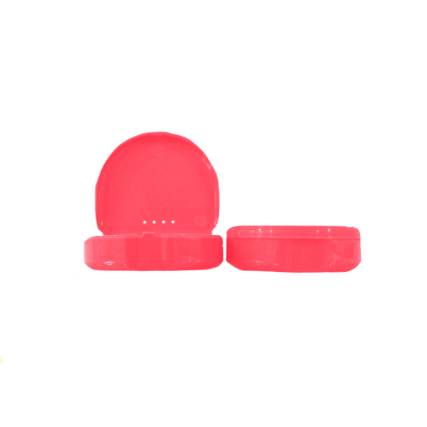 TOL PINK Retainer Boxes, 50/Pk. Plastic with Hing TOL PINK Retainer Boxes, 50/Pk. Plastic with Hing