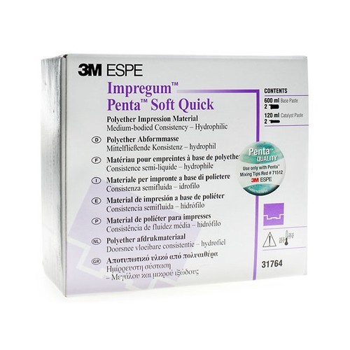 Impregum Penta Soft Quick EXPORT PACKAGE Refill, Medium Body, Fast Set Net32