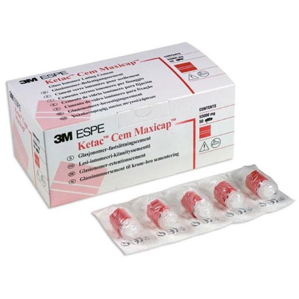 Ketac-Cem Maxicap Refill Package - Glass Ionomer Ketac-Cem Maxicap Refill Package - Glass Ionomer