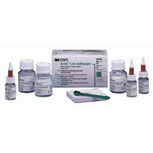 Ketac-Cem Glass Ionomer Luting Cement, Triple Pac Ketac-Cem Glass Ionomer Luting Cement, Triple Pac