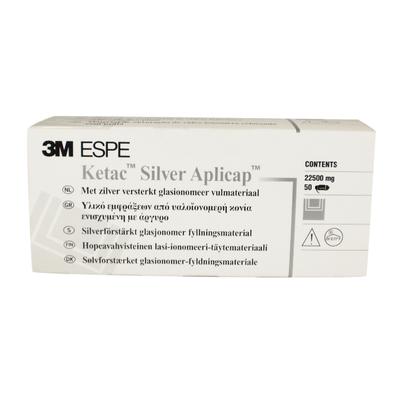 Ketac-Silver Aplicap Capsule Refill 50/Pk. Glass Ketac-Silver Aplicap Capsule Refill 50/Pk. Glass