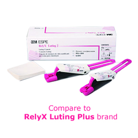 RelyX Luting 2 Cement. EXPORT PACKAGE, Refill: 2 RelyX Luting 2 Cement. EXPORT PACKAGE, Refill: 2