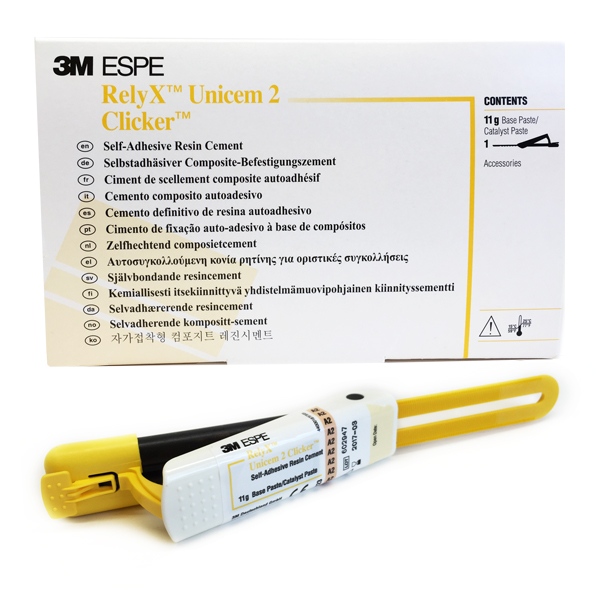 RelyX Unicem 2 Clicker Translucent. Self-Adhesive RelyX Unicem 2 Clicker Translucent. Self-Adhesive