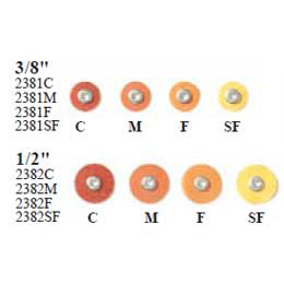 Sof-Lex XT Extra Thin F&P Discs - Medium 3/8", Po Sof-Lex XT Extra Thin F&P Discs - Medium 3/8", Po