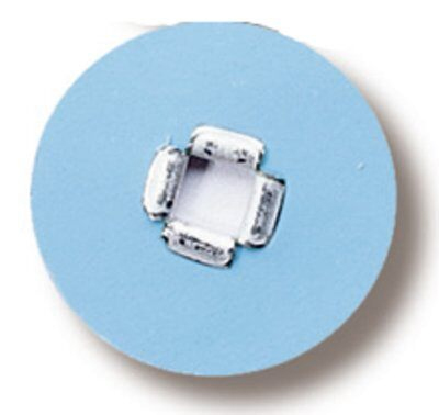 Sof-Lex F&P Discs - Superfine 5/8", Square Brass Sof-Lex F&P Discs - Superfine 5/8", Square Brass