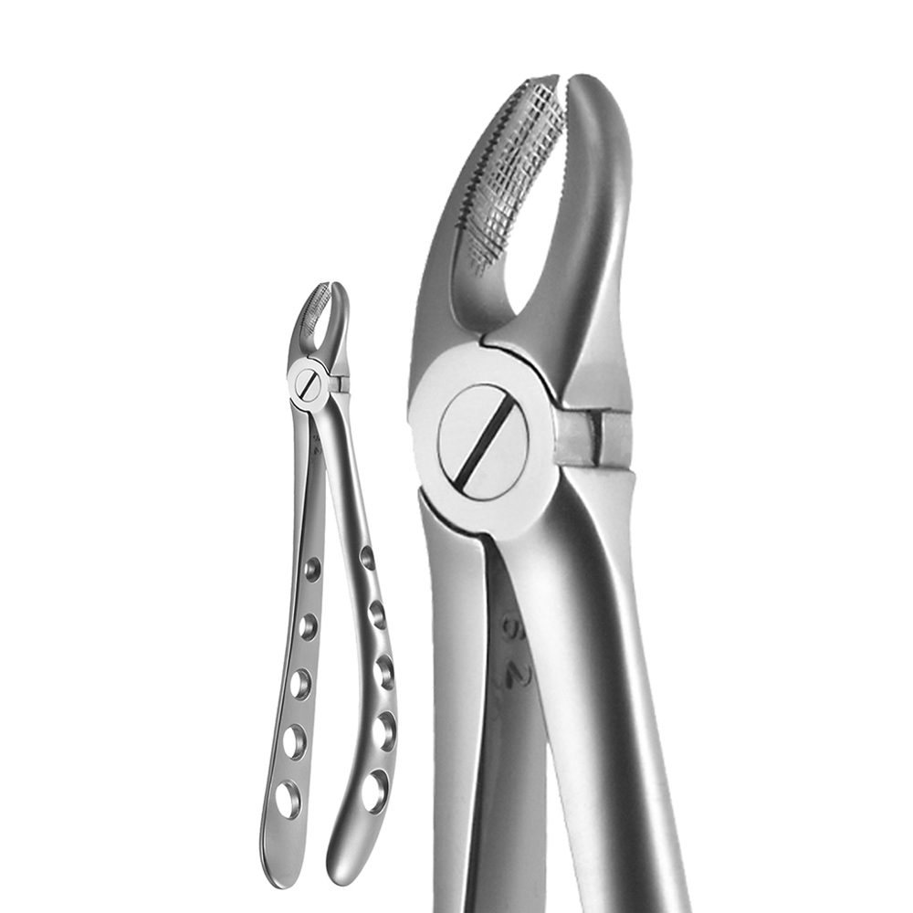 Notched Forceps A. Titan Instruments X-Trac Stainless Steel Notched Forceps, Upper ...