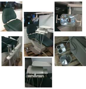 Adec Cascade 1040 Dental Chair 3 Handpiece Delivery Vacuum Group With Touch Dental Supplies