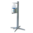 AeroCleanse Pedal Activated Hand Sanitizer Stand for 1 gallon pump bottles