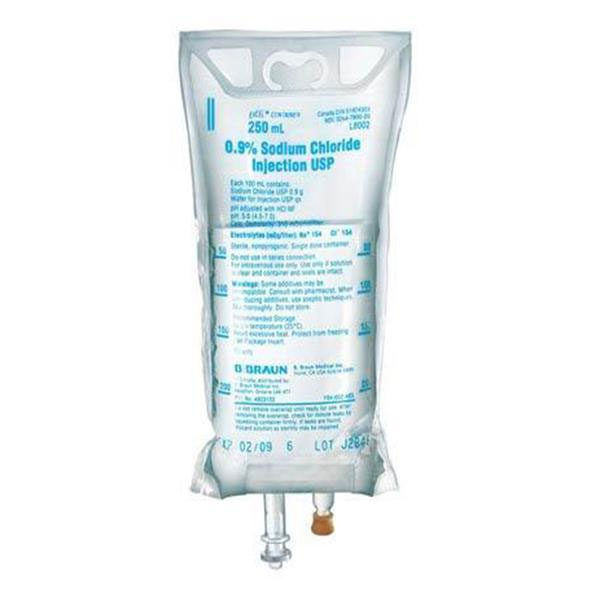 B. Braun 0.9% Sodium Chloride Solution Injection, B. Braun 0.9% Sodium Chloride Solution Injection,