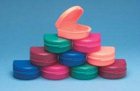 Bo-Box Green Orthodontic Retainer Cases, bag of 1 Bo-Box Green Orthodontic Retainer Cases, bag of 1