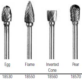 Abbott-Robinson Inverted Cone, 1/4" Head, 1/8" Sh Abbott-Robinson Inverted Cone, 1/4" Head, 1/8" Sh