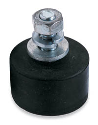 Buffalo Dental Rubber Feet - Noise-Dampening 1/4
