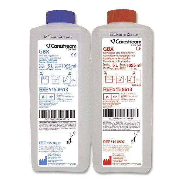 GBX Twin-Pack - Developer and Fixer Concentrate for Manual (Hand Tank ...