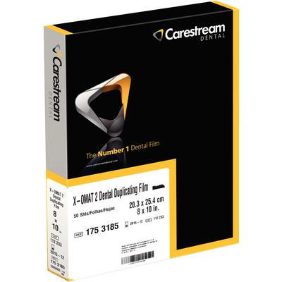 X-Omat 2 8" x 10" Duplicating X-Ray film, Box of X-Omat 2 8" x 10" Duplicating X-Ray film, Box of