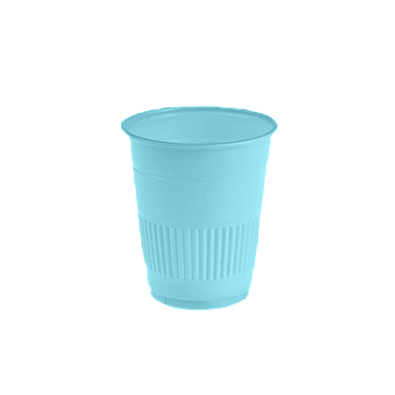 Dental Plastic Disposable 5oz Drinking Cup BLUE