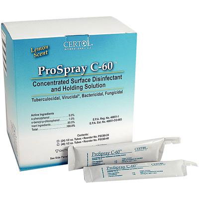 ProSpray C-60 Operatory Pack: 48 - 1/2 oz. Unit-D ProSpray C-60 Operatory Pack: 48 - 1/2 oz. Unit-D