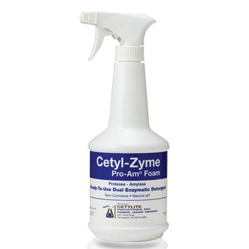 CetylZyme ProAm Dual Enzymatic Foam Spray, Single 24 oz. bottle Ready Net32
