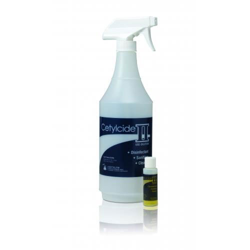 Cetylcide II Hard Surface Disinfectant - 1/2 oz c Cetylcide II Hard Surface Disinfectant - 1/2 oz c