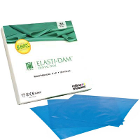 Elasti-Dam Medium, Blue 6" x 6", 36/Box. is considerably more elastic and tear