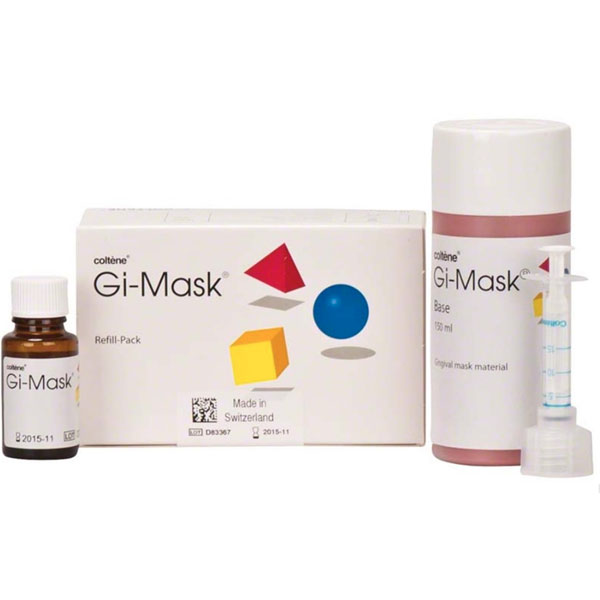 GI Mask Siliconebased Gingival Mask, Refill Kit. Kit Contains 1 150