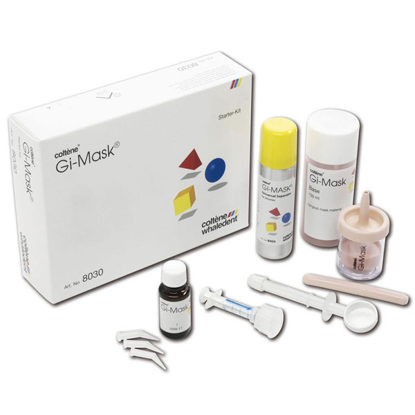 GI Mask Siliconebased Gingival Mask, Starter Kit. Kit Contains 1