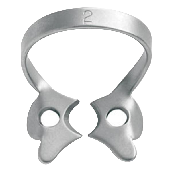 Hygenic 2 Winged Premolars and Upper Incisors Metal Rubber Dam Clamp