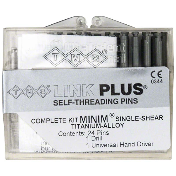 TMS Link Plus Minim .021" / .525 mm 24/Pk. Titanium Alloy Single Shear