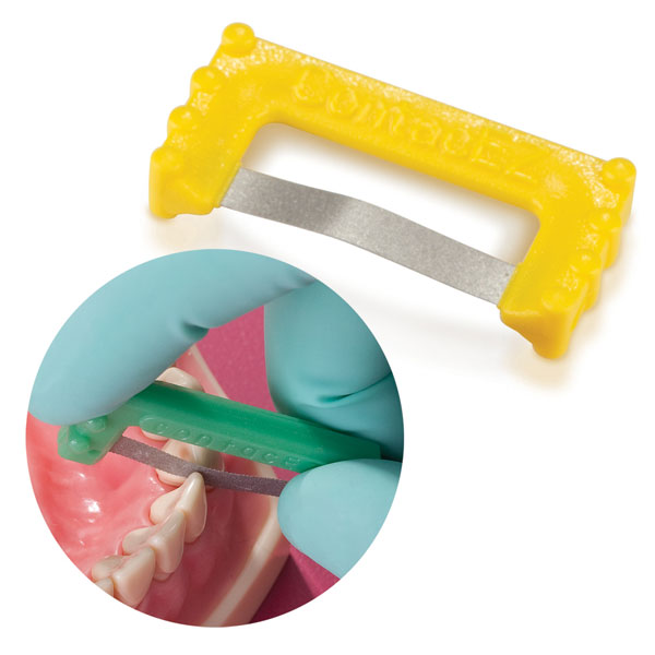 IPR Ortho Strips SingleSided Starter (Yellow), ExtraFine Diamond