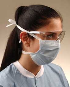 surgical tie-on face mask