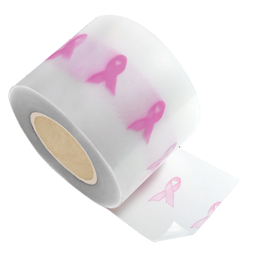 Crosstex 4" x 6" Barrier Film PINK with Finger Li Crosstex 4" x 6" Barrier Film PINK with Finger Li
