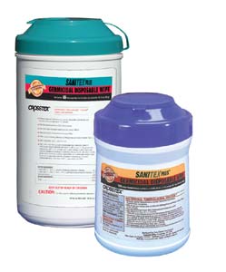 Sanitex Plus Large Wipes (6" x 6.75") - Intermedi Sanitex Plus Large Wipes (6" x 6.75") - Intermedi
