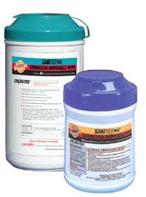 Sanitex Plus X-Large Wipes (8" x 14"), Low-Alcoho Sanitex Plus X-Large Wipes (8" x 14"), Low-Alcoho