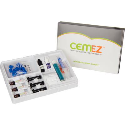 Cem EZ Adhesive Resin Cement Starter Kit. Includes: 3 - 5g syringes