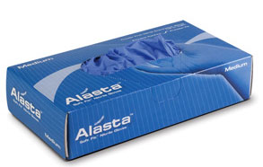 Alasta Nitrile gloves: SMALL Non-Sterile, Powder- Alasta Nitrile gloves: SMALL Non-Sterile, Powder-