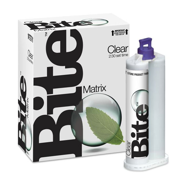 Bite, VPS Registration Material Clear 2 x 48 ml Cartridges & 10