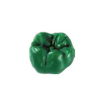 StarWax CB Molar Wax-up, Green, 50G. Purely organic with ideal wax-up