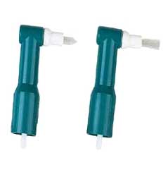 Denticator Blue Prophy Angle with Tapered Brush, Denticator Blue Prophy Angle with Tapered Brush,