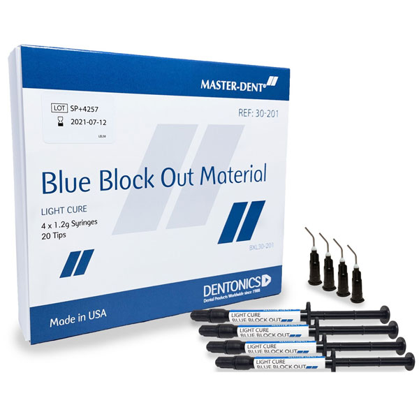 Master-Dent Light-Cure Blue Block-Out Material sy Master-Dent Light-Cure Blue Block-Out Material sy